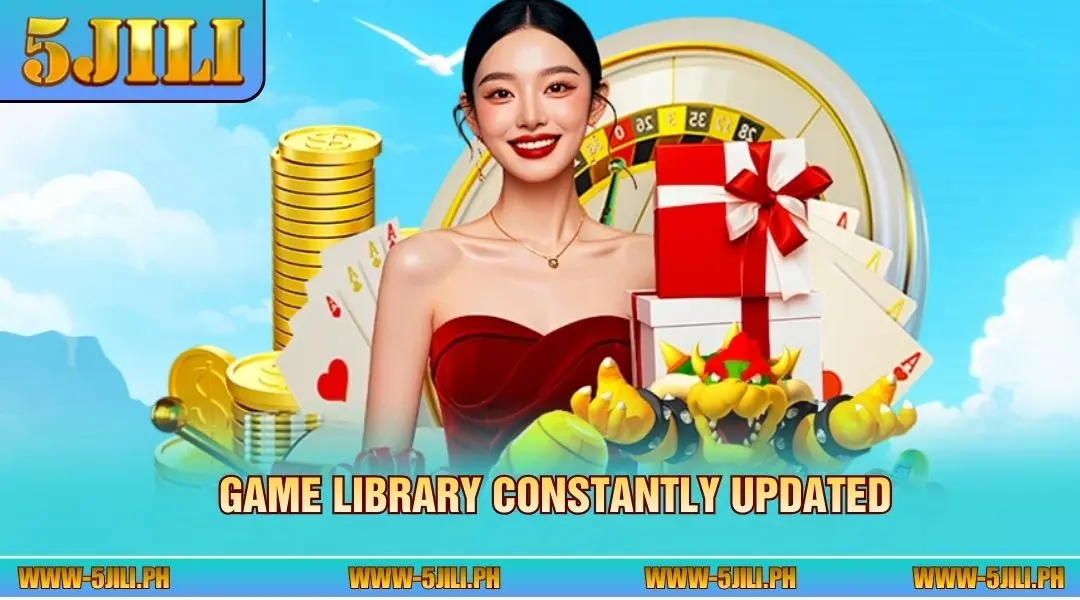 Game library constantly updated